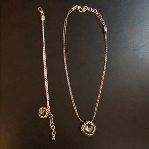 Silver and Blue Brighton Set